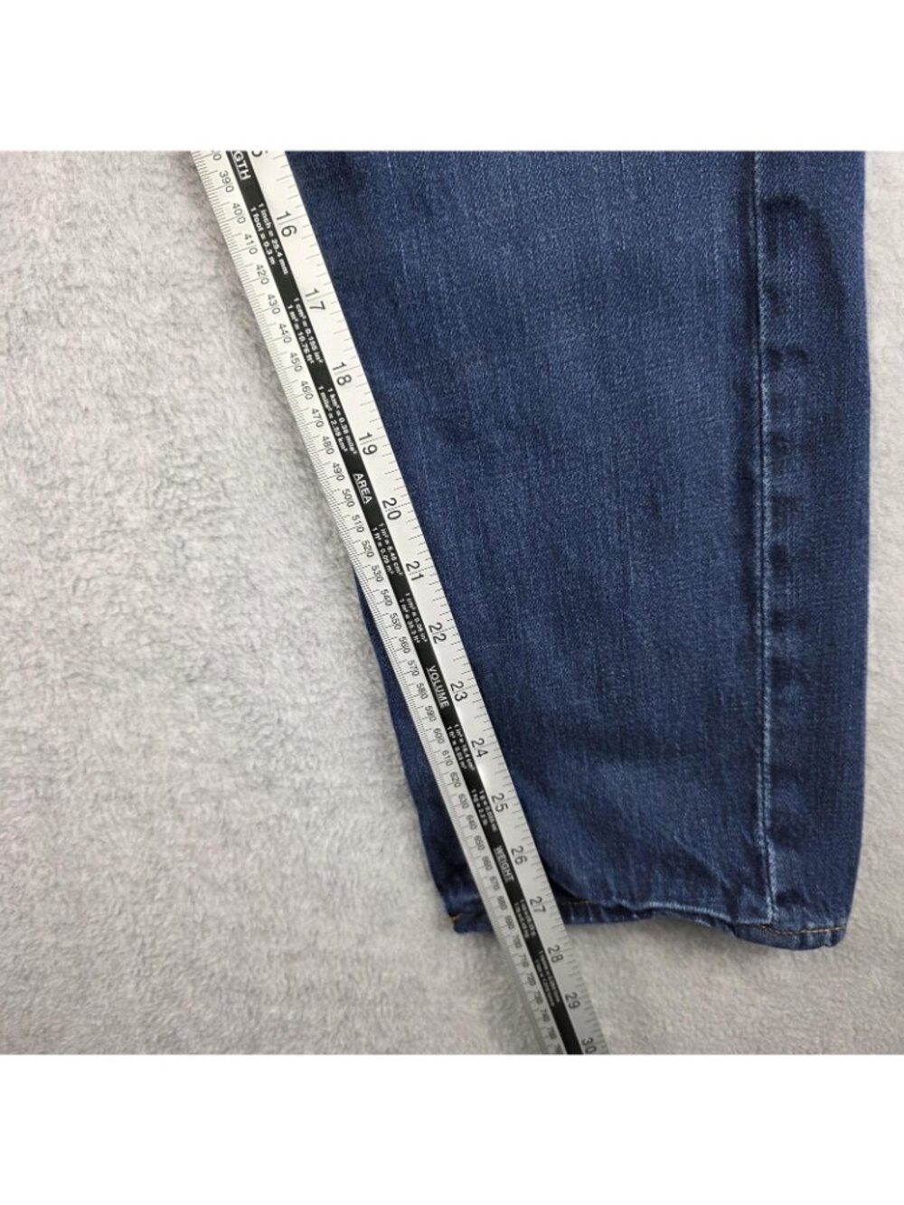 American Eagle Outfitters AEO Jeans Mens 28x30 Blue Slim Straight Denim Pockets - Picture 7 of 10